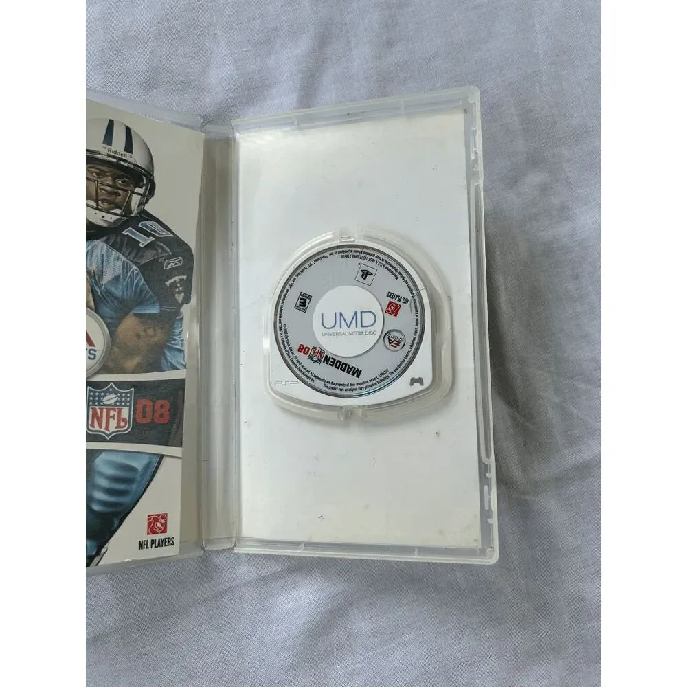 Madden NFL 08 PlayStation Portable Game, With Case and Manual